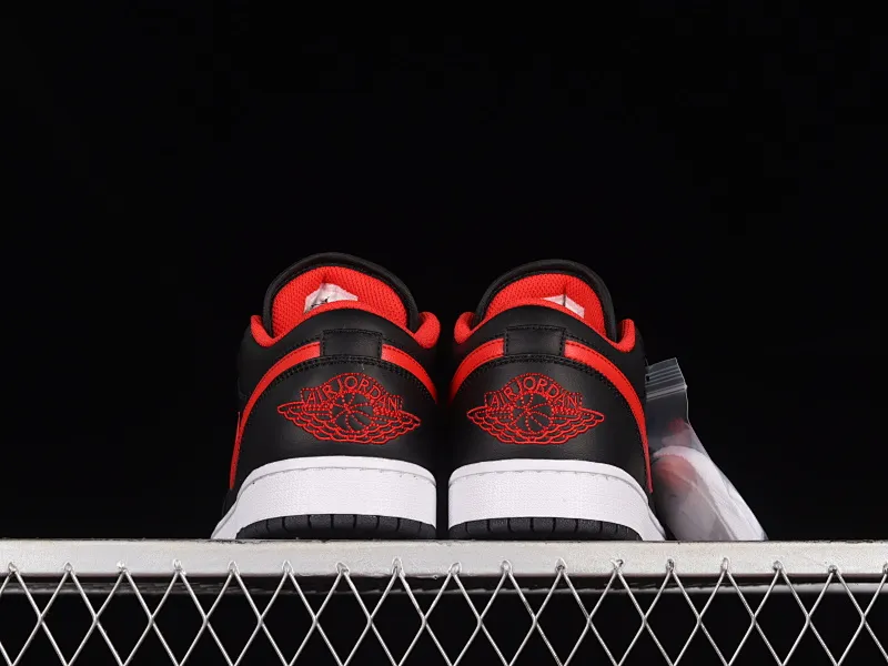 All categories Air Jordan Jordan series basketball shoes Air Jordan 1 Low Air Jordan 1 Low "White Toe" AJ1 Joe 1 small black red toe low-top basketball shoes 553558-063